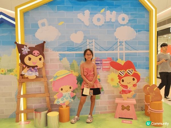 女女最鍾意Kuromi，所以我同女女特登去Yoho Mall...