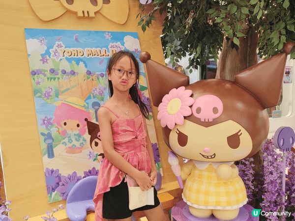 女女最鍾意Kuromi，所以我同女女特登去Yoho Mall...