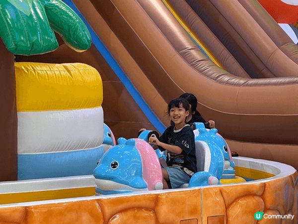 荃新天地Jumptopia充氣樂園設刺激滑梯、彈跳關卡同波波...