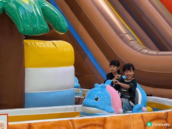 荃新天地Jumptopia充氣樂園設刺激滑梯、彈跳關卡同波波...