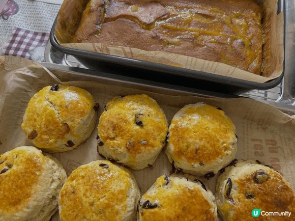 🍰假期期間我親手整咗兩款蛋糕: 蘋果肉桂蛋糕同香蕉蛋糕。我同...