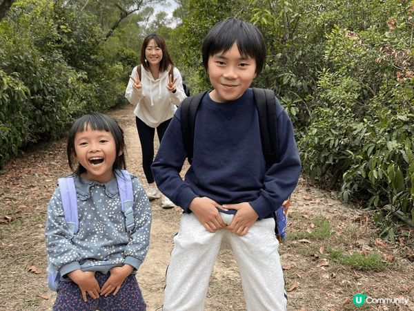 基本上我哋好鐘意帶我小朋友去認識大自然, 行家樂徑 同山水植...