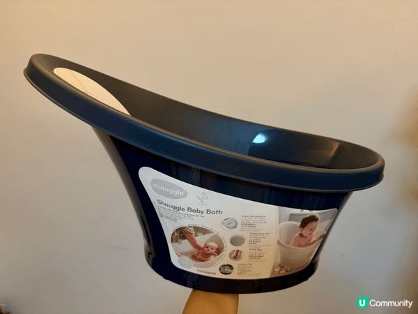 1. Shnuggle 月亮澡盆：人體工學背靠與防滑底座能穩...