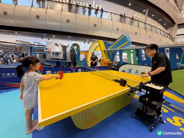 青衣城聯同中國香港乒乓總會於今年暑假舉辦「TABLE TEN...