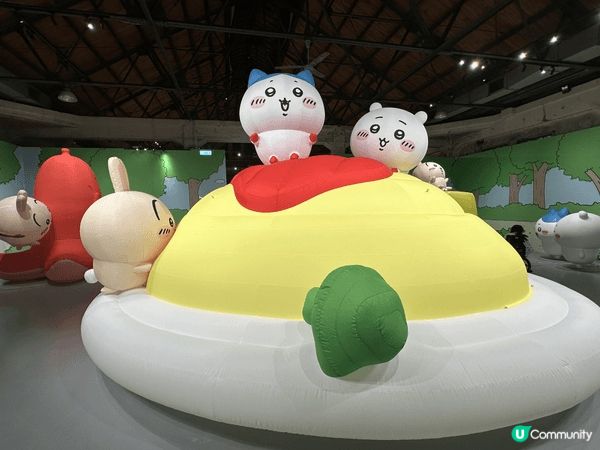 相片是在台北Chiikawa 特展影的，那天不但拍了很多照片...