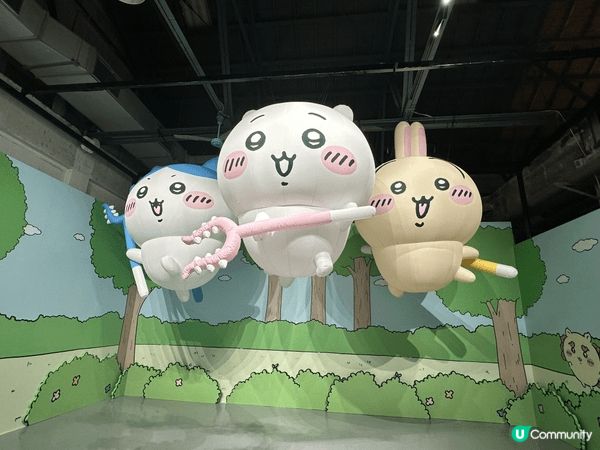 相片是在台北Chiikawa 特展影的，那天不但拍了很多照片...