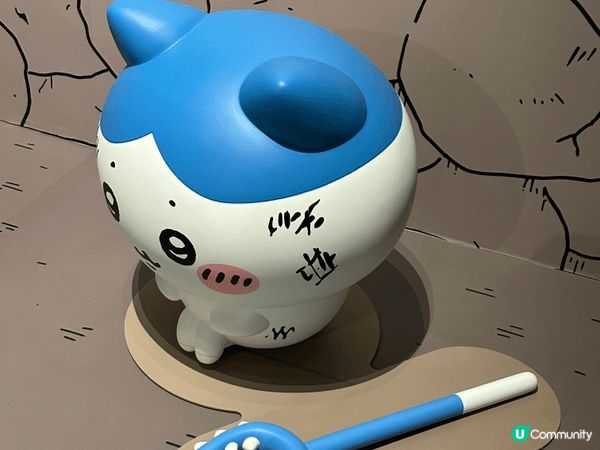 相片是在台北Chiikawa 特展影的，那天不但拍了很多照片...