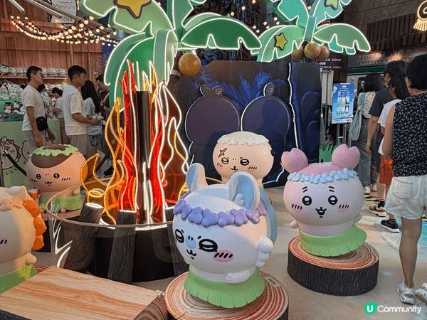 最近去朗豪坊嘅《劇場版CHIIKAWA人魚島的秘密》主題活動...