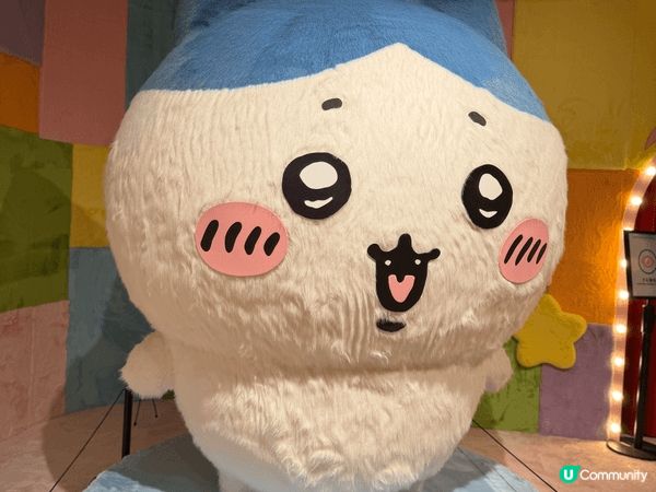 相片是在Chiikawa Artiverse特展拍攝，除了有...