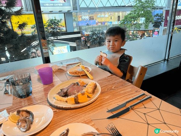 仔仔生日同佢去食自助餐，今次選擇左柏寧酒店既PLAYT😋先要...