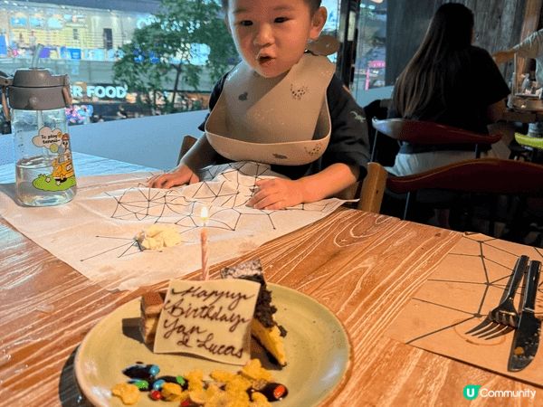 仔仔生日同佢去食自助餐，今次選擇左柏寧酒店既PLAYT😋先要...