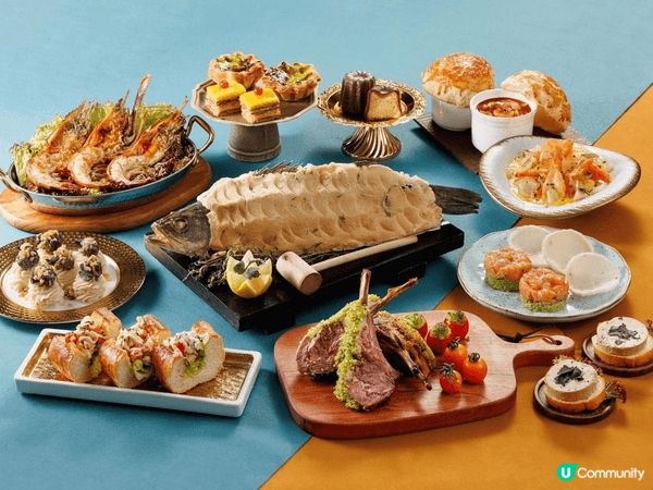 本人上星期剛到 Park Hotel(百樂酒店)，享用自助餐...