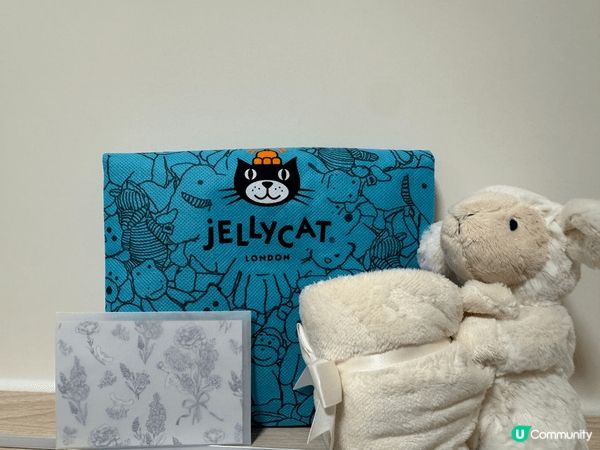1.Jelly cat安撫巾