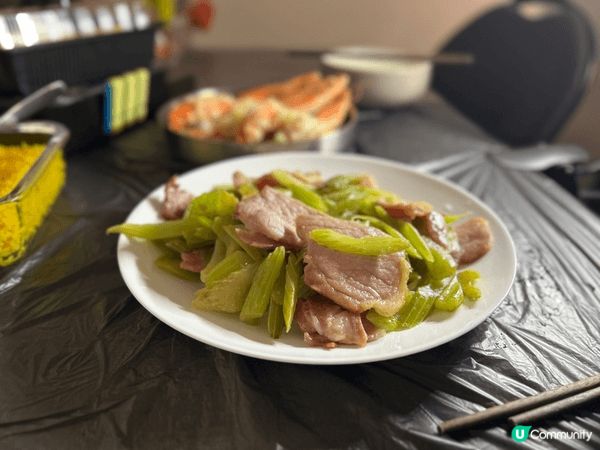 呢幾張食物圖片係英國仔仔在家中為我煮的晚餐。