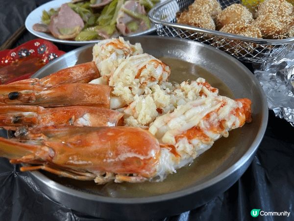 呢幾張食物圖片係英國仔仔在家中為我煮的晚餐。