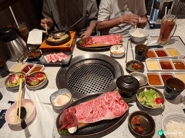 帶婆婆同仔仔佢地食和牛燒肉