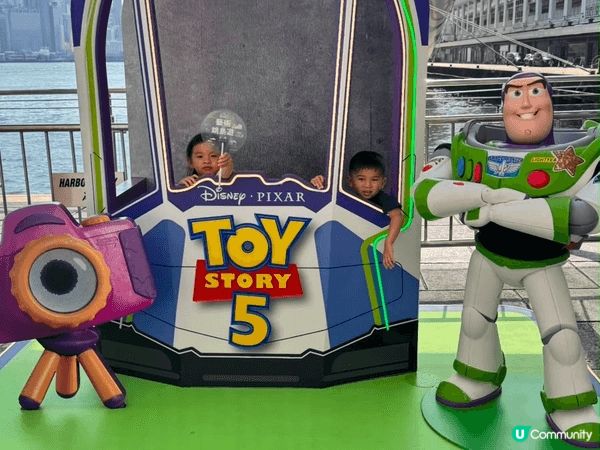 趁海港城toy story 佈置仲未更換，