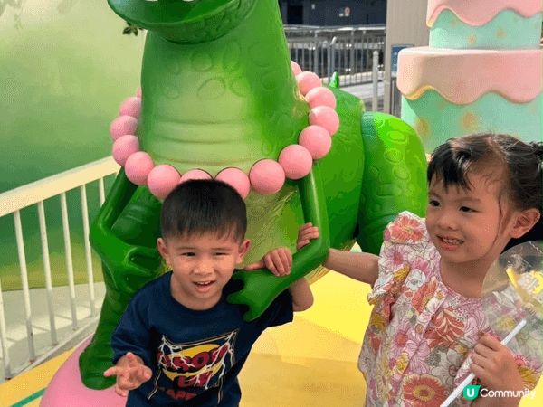 趁海港城toy story 佈置仲未更換，