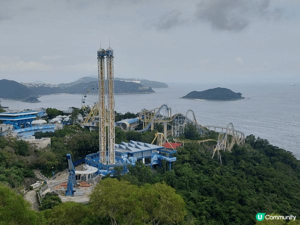 香港海洋公園結合動物保育、教育與刺激的機動遊戲，可以欣賞自然...