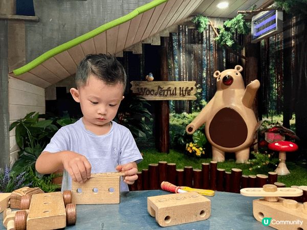 深圳灣木育森林，一個木製playhouse，又有得玩又有得學...