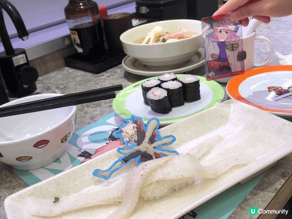 去到元氣壽司先知，原來最近與人氣動漫《DAN DA DAN》...