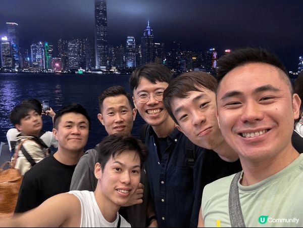 尖沙咀海邊打卡靚景，U lifestyle推介，成班frie...