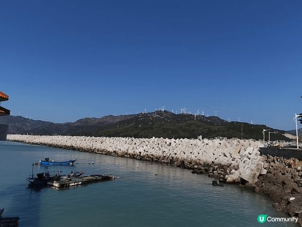 潮汕之旅, 南澳島沿海風景幽美, 海鮮美味, 還可購買海產作...