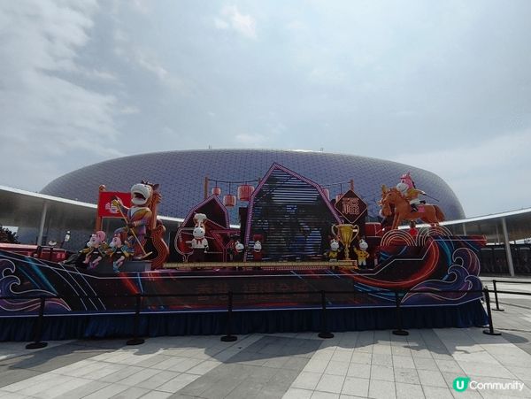 香港新春節慶 - 花車展覽