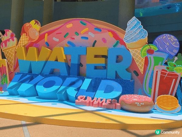 📸打卡位1 : 海洋公園水上樂園