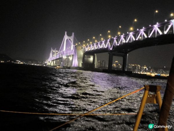 釜山之旅, 海云台岩晒鍾意陽光海灘之人, 夜晚又滿眼海景