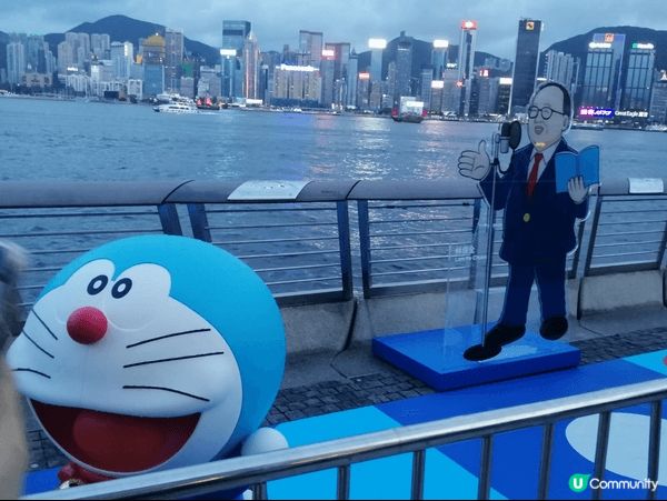 親子好去處一定係多啦A夢展, 因為卡通人物有親和力, 大人小...
