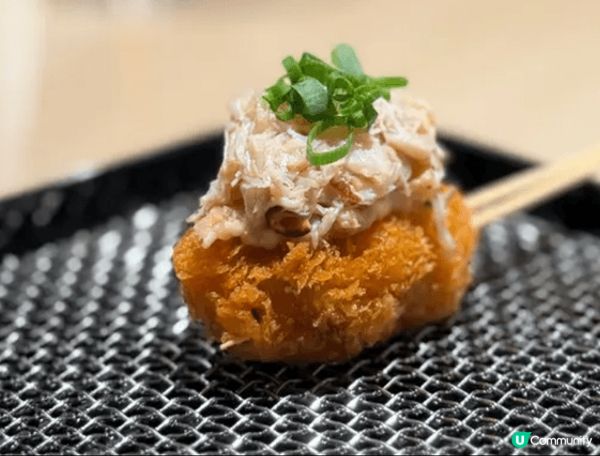 紅磡黃埔的日式餐廳火夫，主打虎蝦濃湯麵，推介串燒 - 蟹肉牡...
