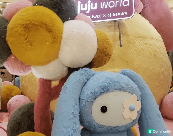 酷熱天氣到商場行街 ， 涼冷氣打卡影靚相，與可愛 JuJu ...