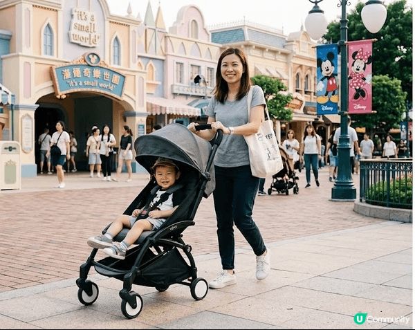 每次帶寶寶去香港迪士尼，Stokke YOYO 都是我們的最...
