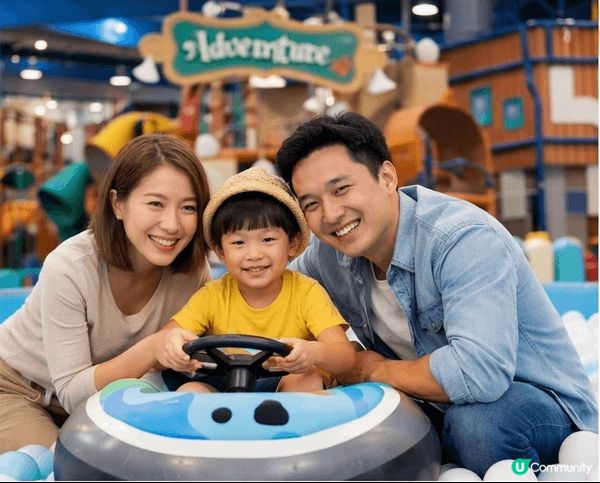 室內遊樂場：安全環境，適合小朋友放電。