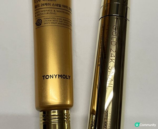 TONYMOLY 呢套蝸牛全效修護24K純金亮眼限定套裝真心...