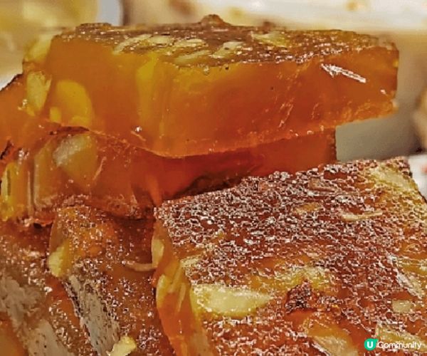 馬蹄糕 紅棗糕同年糕都係新年必食嘅糕點！