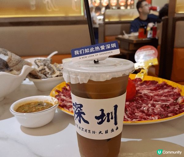 一家人去食牛肉火鍋就最正啦！“潮汕大目牛肉火鍋”嘅牛新鮮嫩滑...