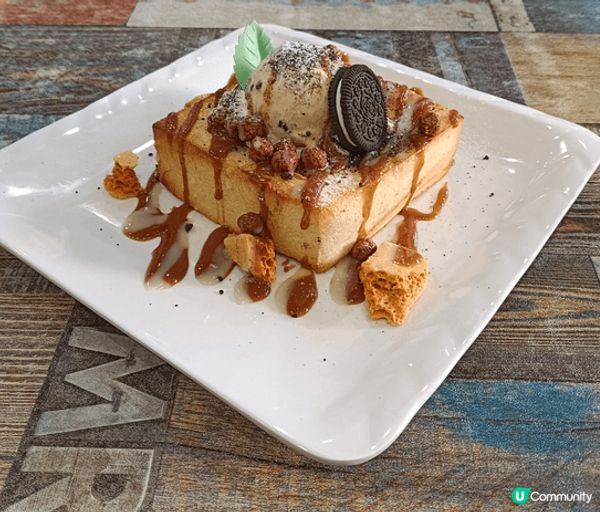 Oreo 焦糖脆脆雪糕吐司 & 朱古力榛子綿花糖雪糕雪糕吐司...