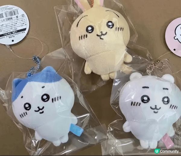 我最喜歡的角色是兔兔和飛鼠，曾在日本或香港展覽中看見chii...