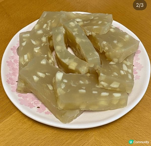 新年必食馬蹄糕，係賣飛弗🥰❤️，清香爽甜，晶瑩剔透，凍食一流...