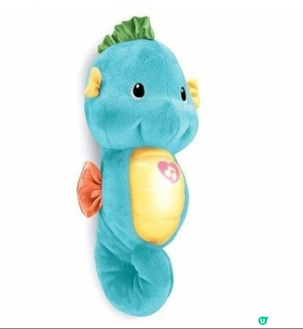 聲光安撫玩偶：如 Fisher-Price 聲光安撫海馬或小...