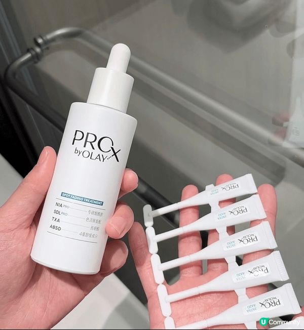 PROX 亮膚淡斑精華，配方溫和親膚，高效煙醯胺搭配傳明酸，...