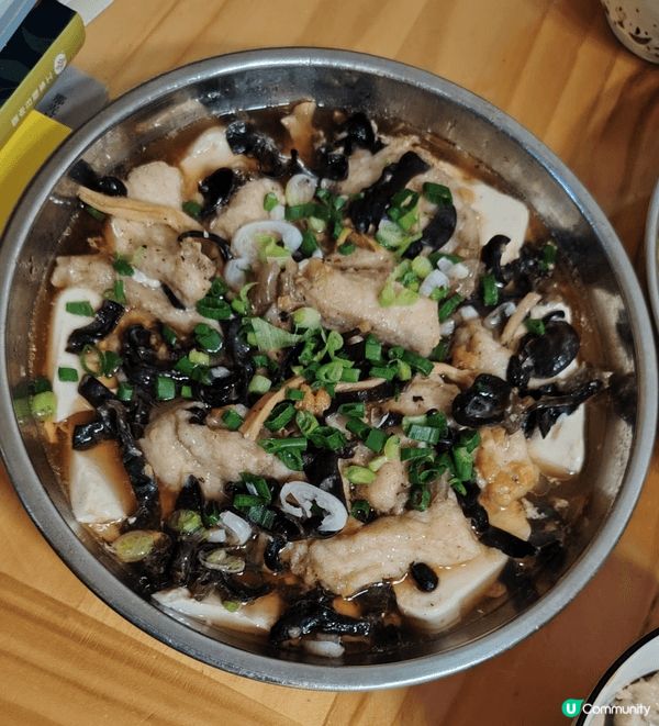 全部自己親手住嘅餸菜,一定健康,包括(豉汁蒸龍躉,咸魚雞粒炒...