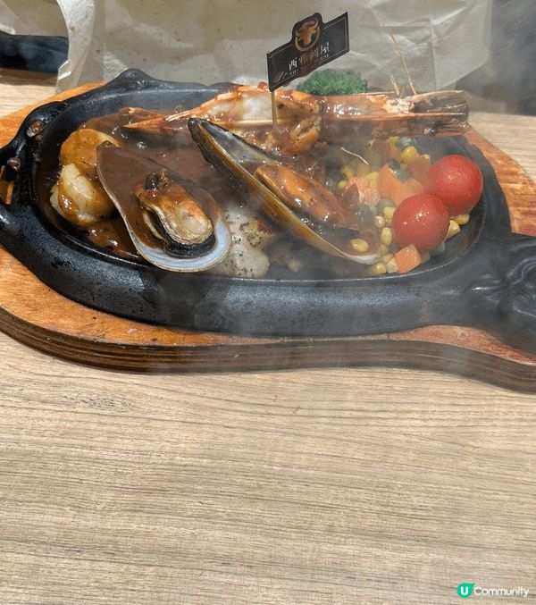 吃有份量的鐵板扒餐