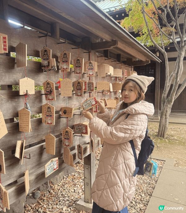 日本東京的豪德寺，去欣賞最後的紅葉，別有一番風味。