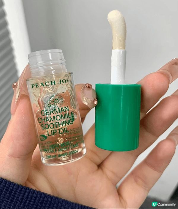 呢支 PEACH JO+ 德國洋甘菊舒緩護唇油，係一款液體狀...