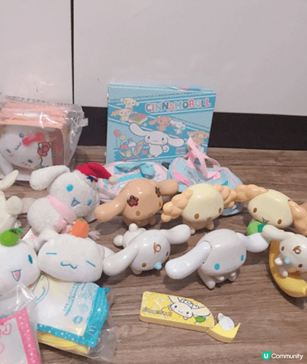從小到大就好喜歡cinnamoroll 覺得他好可愛 白雪雪...