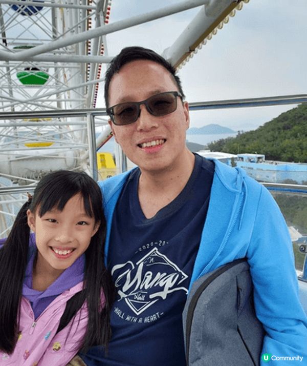 海洋公園玩得勁開心