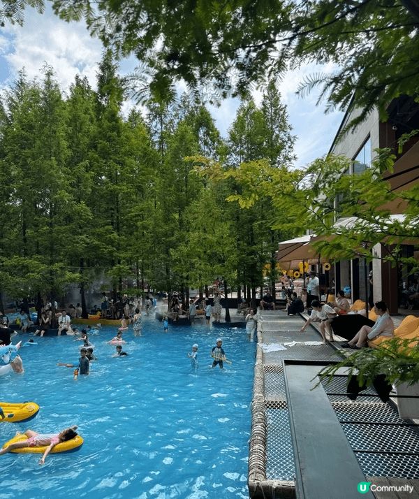 近期我最愛嘅森林水樂園！🌳 就喺湖州嘅「布布熊生態農場」，杭...